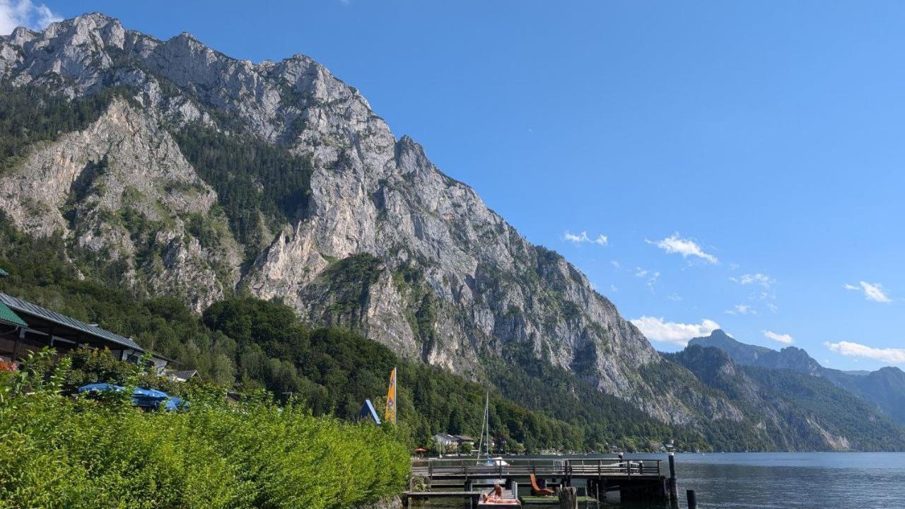 Luxurioeses Apartment Mit Garten & Terrasse In Der Naehe Vom See Im Schoenen Salzkammergut Gmunden Exterior foto